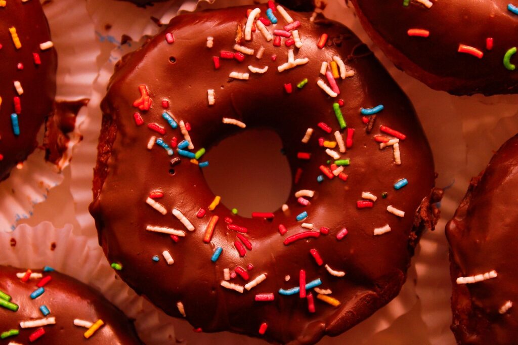 chocolate donut wonder, by Lilah Jeanne